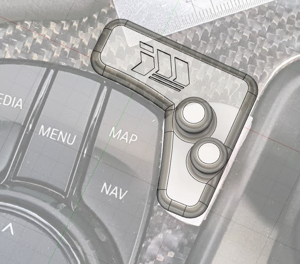 Toyota A90 Supra - Gear Lever Holder (RHD)