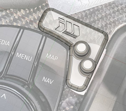 Toyota A90 Supra - Gear Lever Holder (RHD)